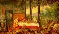 Brueghel, Jan the Elder - The Sense of Taste